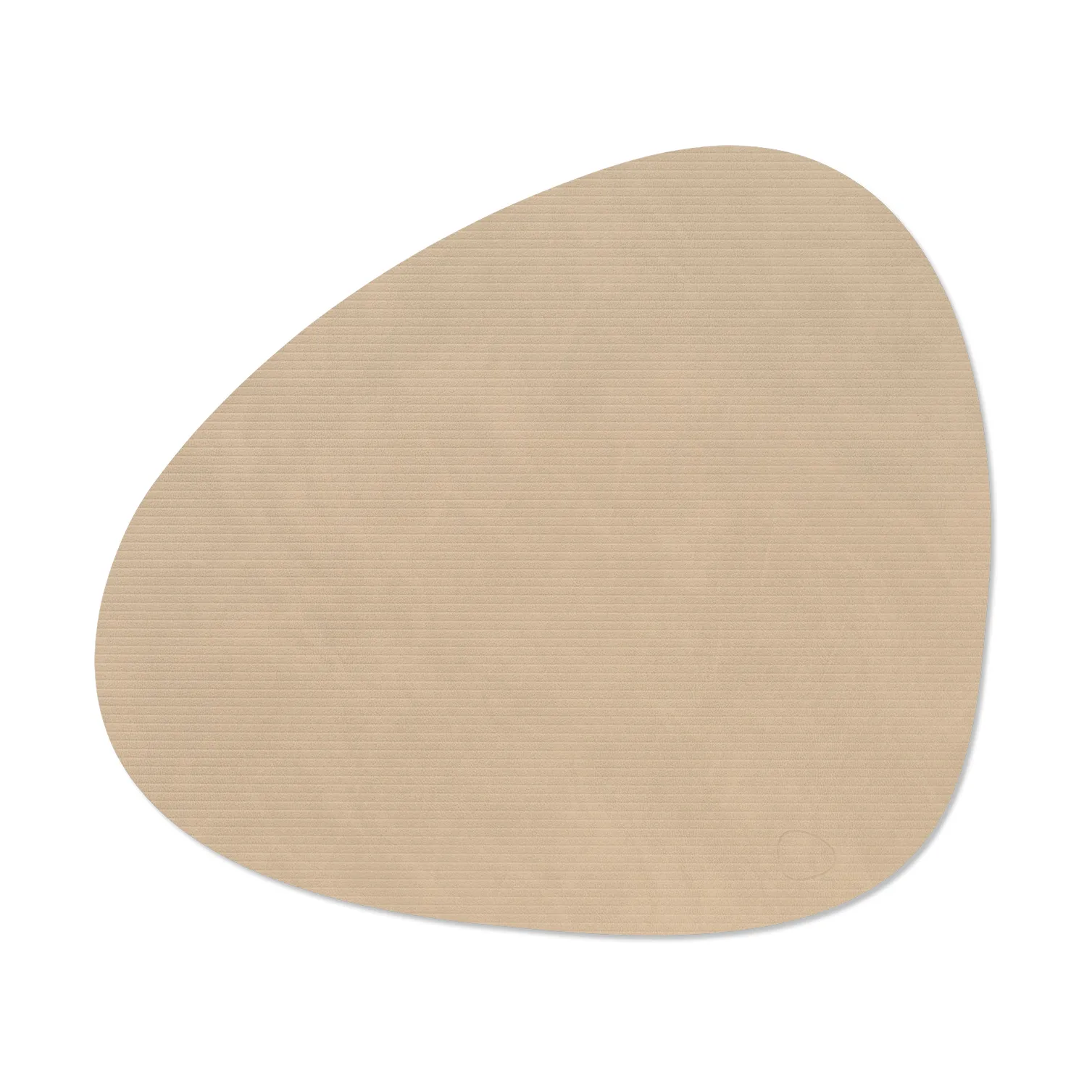LIND DNA Set de table Corduroy curve L Sand