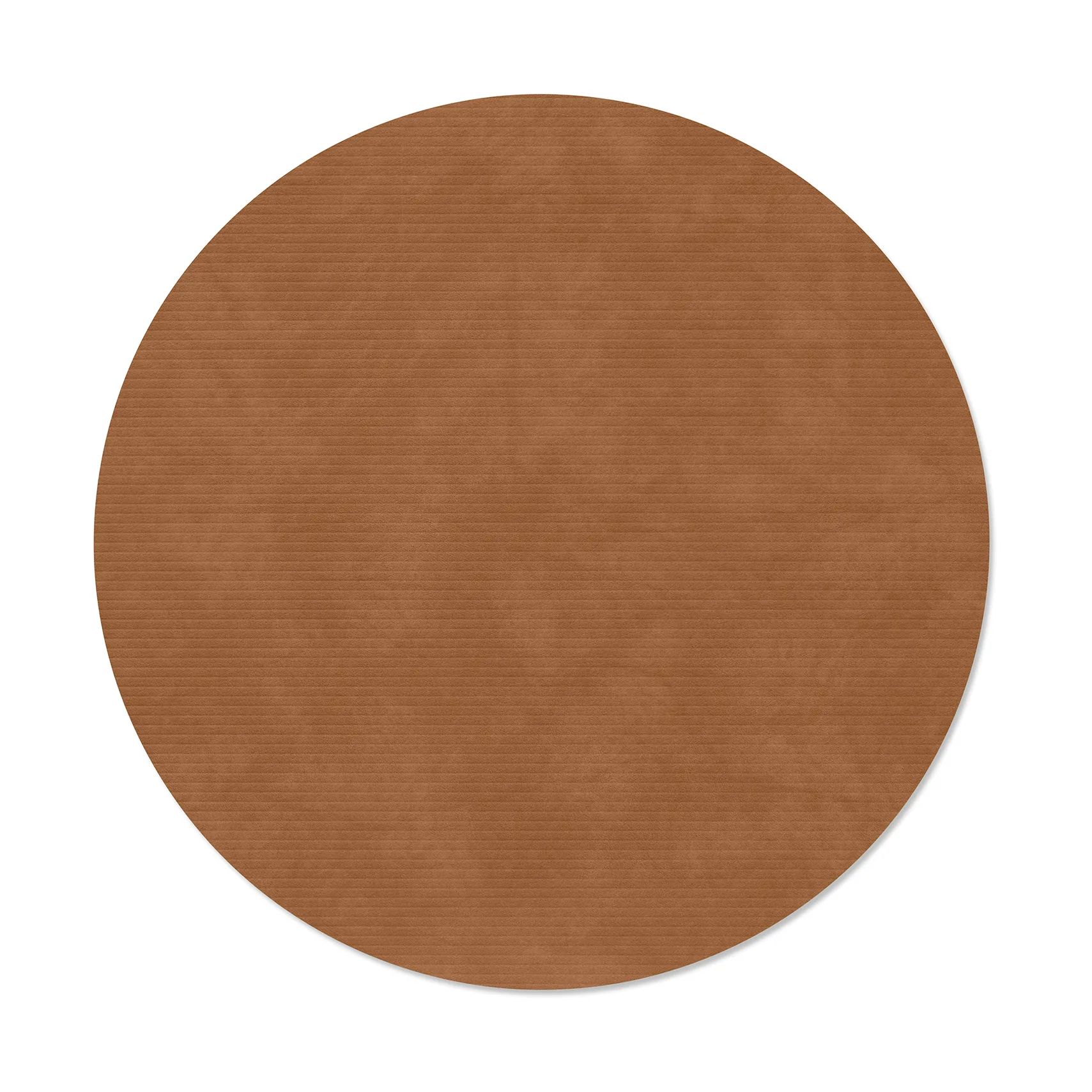 LIND DNA Set de table Corduroy Nature, circle, L