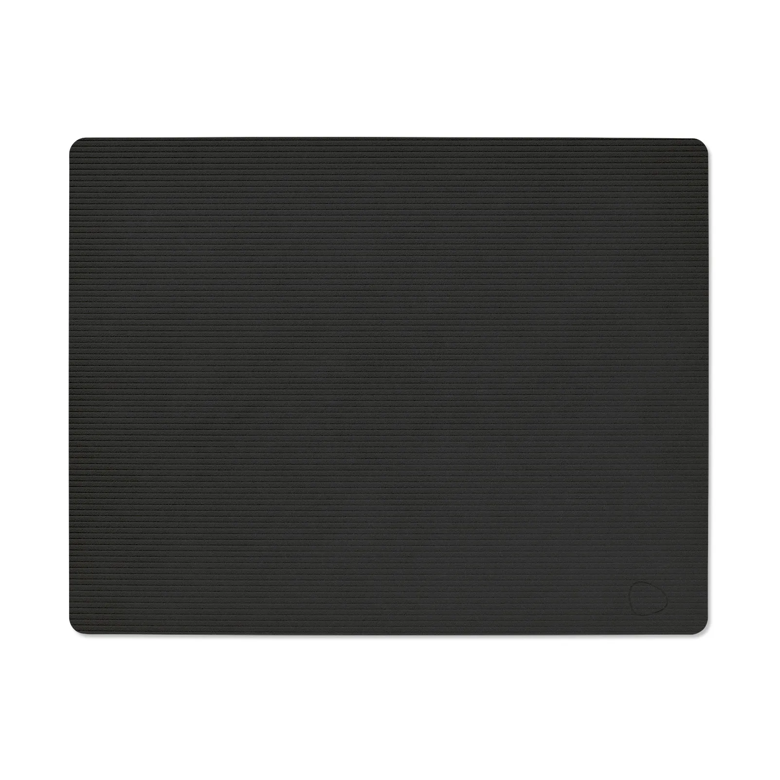 LIND DNA Set de table Corduroy square L Black ink
