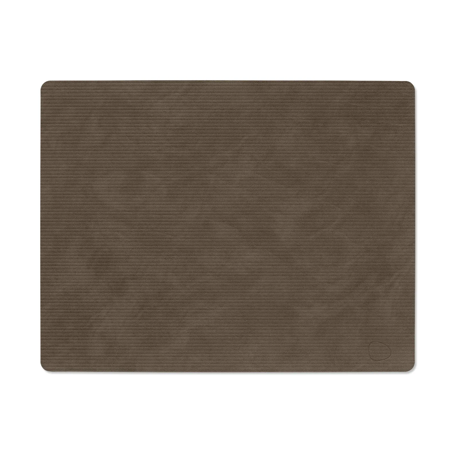 LIND DNA Set de table Corduroy square L Caviar
