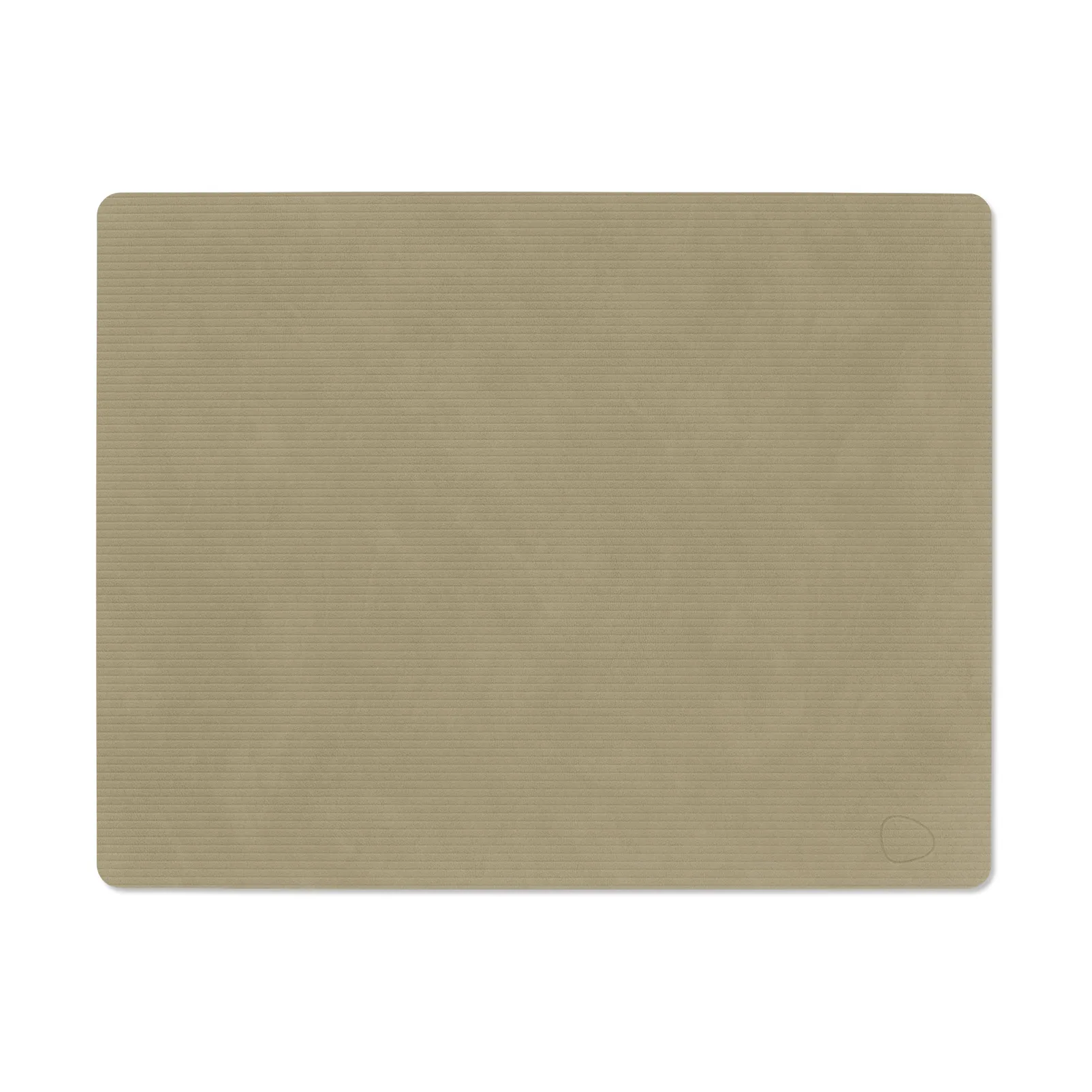 LIND DNA Set de table Corduroy square L Herbal Dust