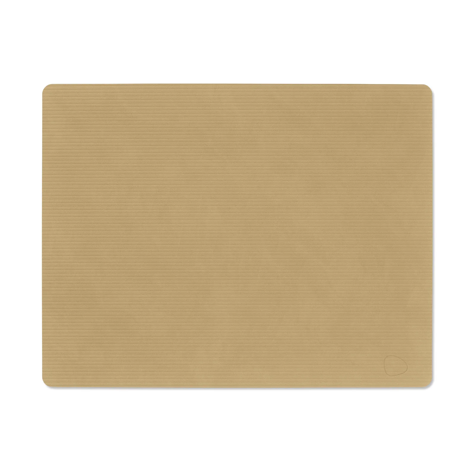 LIND DNA Set de table Corduroy square L Khaki