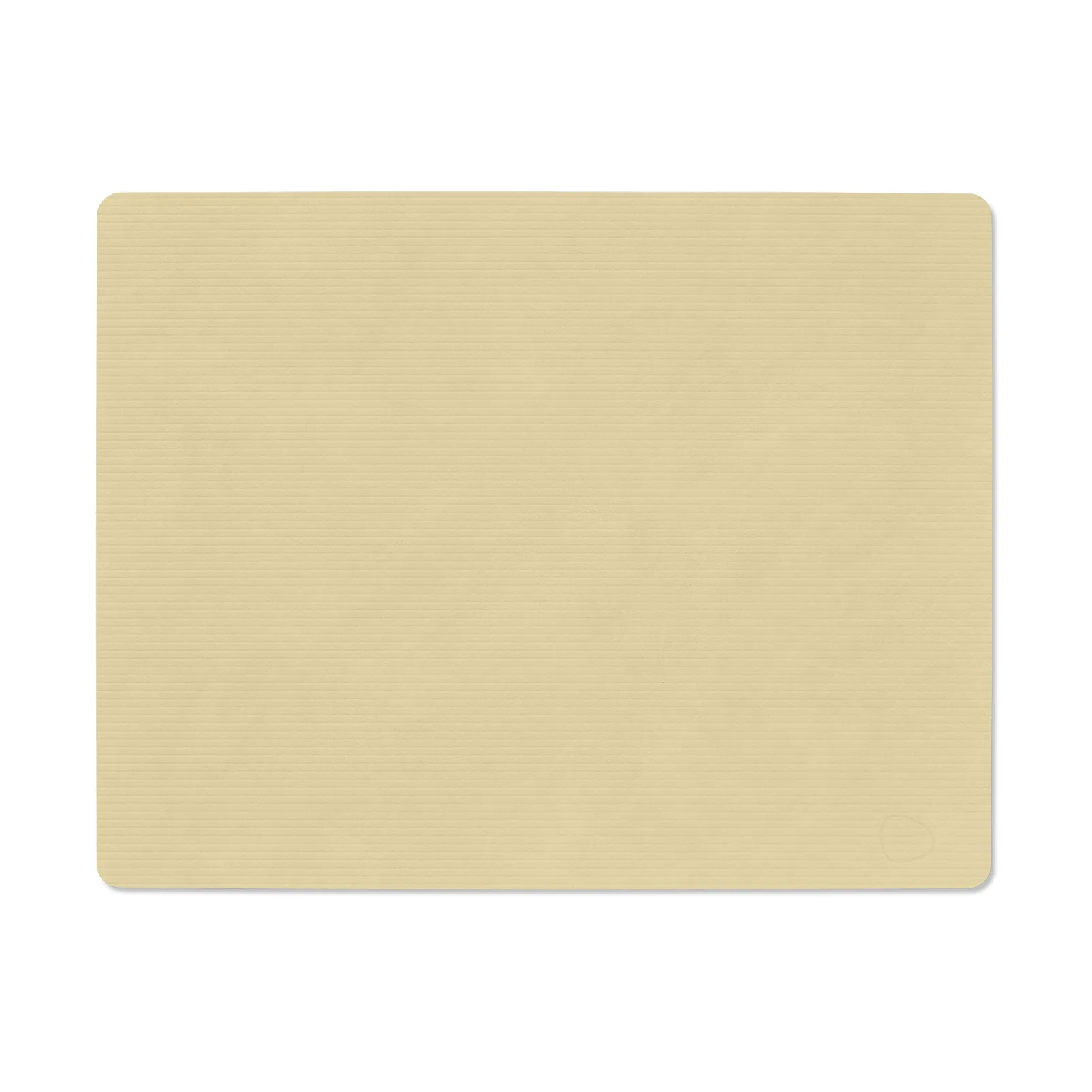 LIND DNA Set de table Corduroy square L Lemon Sorbet