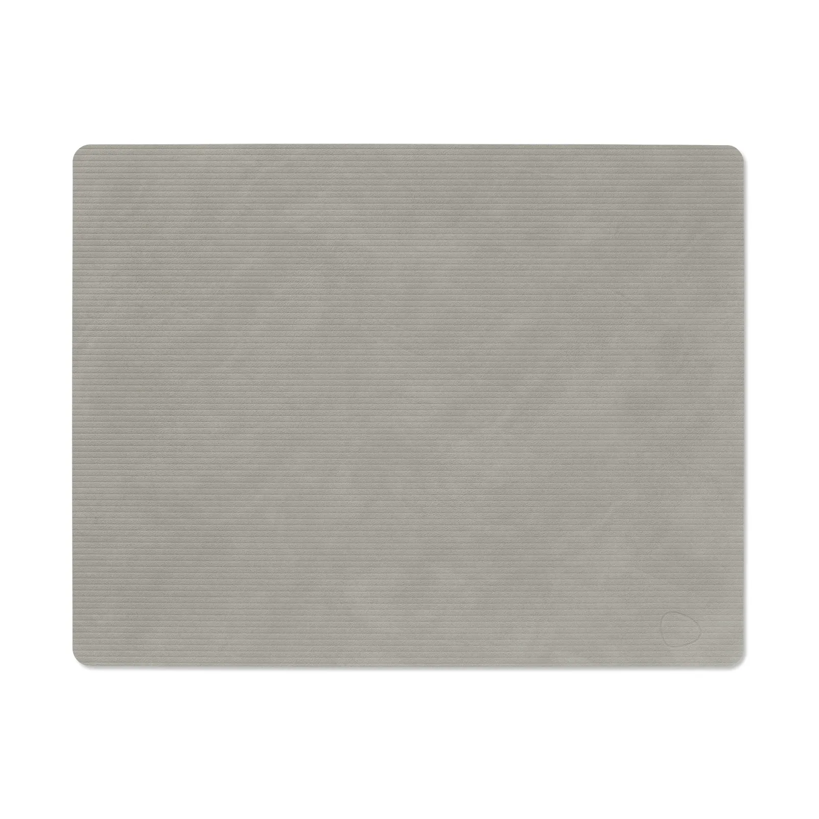 LIND DNA Set de table Corduroy square L Light Grey