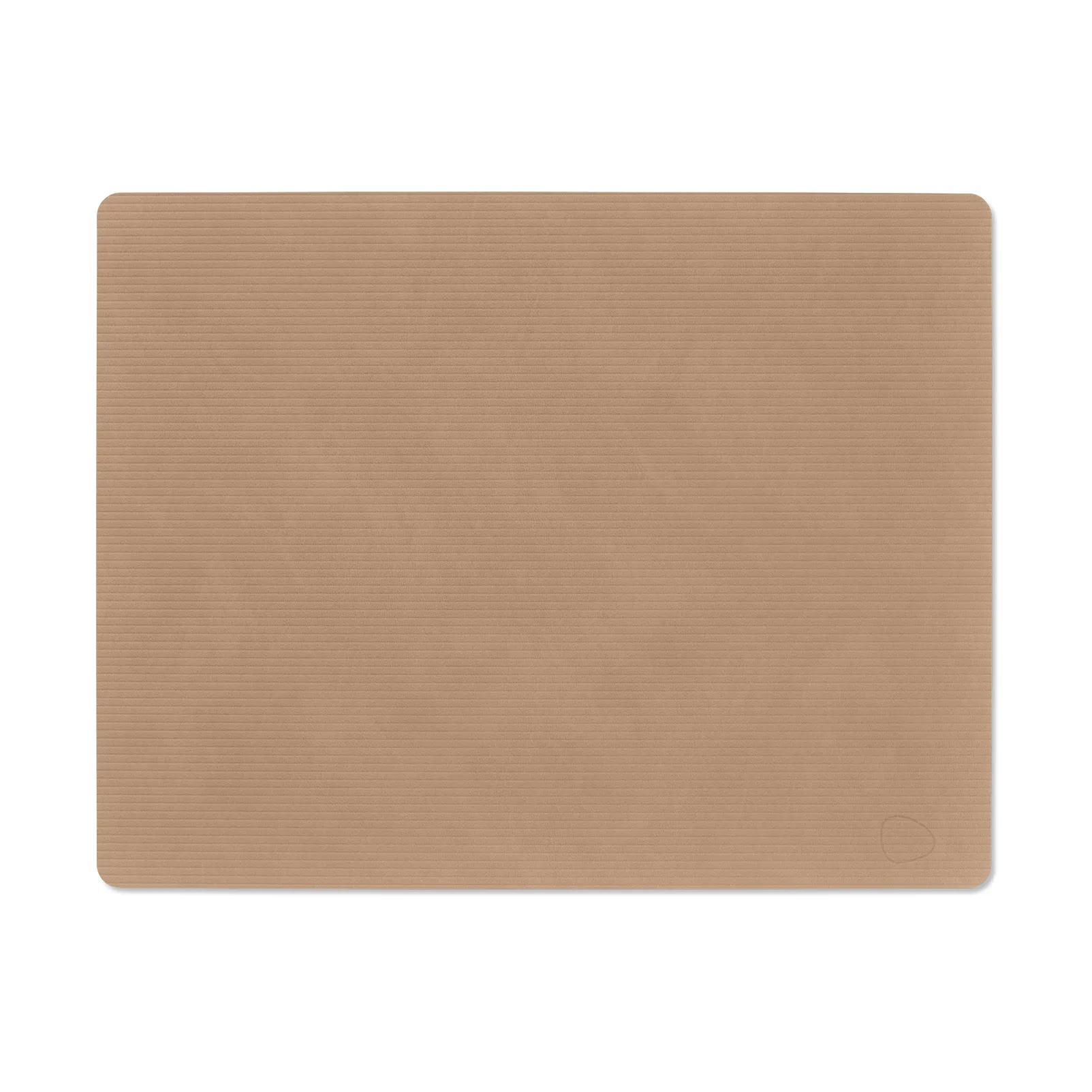 LIND DNA Set de table Corduroy square L Nougat