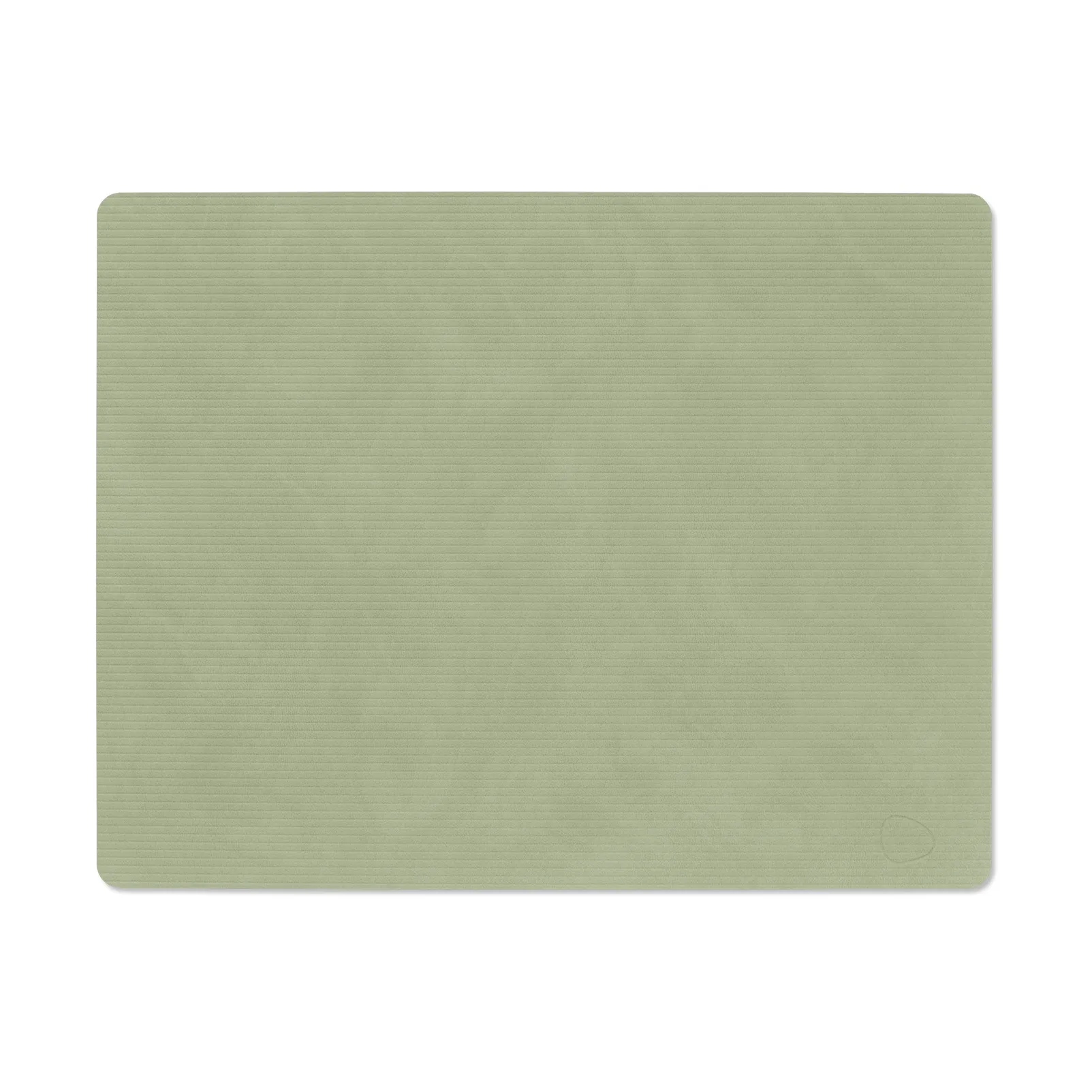 LIND DNA Set de table Corduroy square L Olive Green