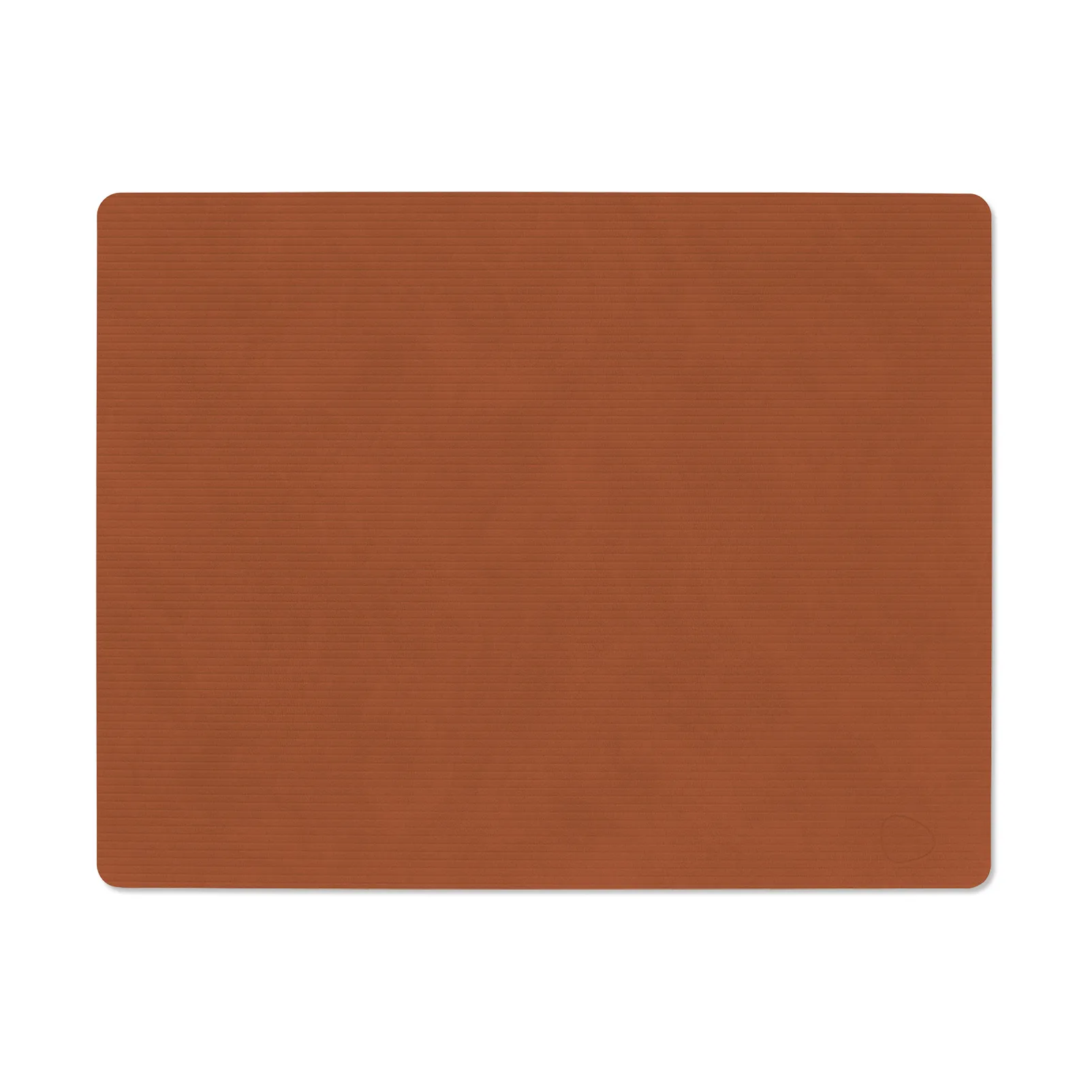 LIND DNA Set de table Corduroy square L Rust