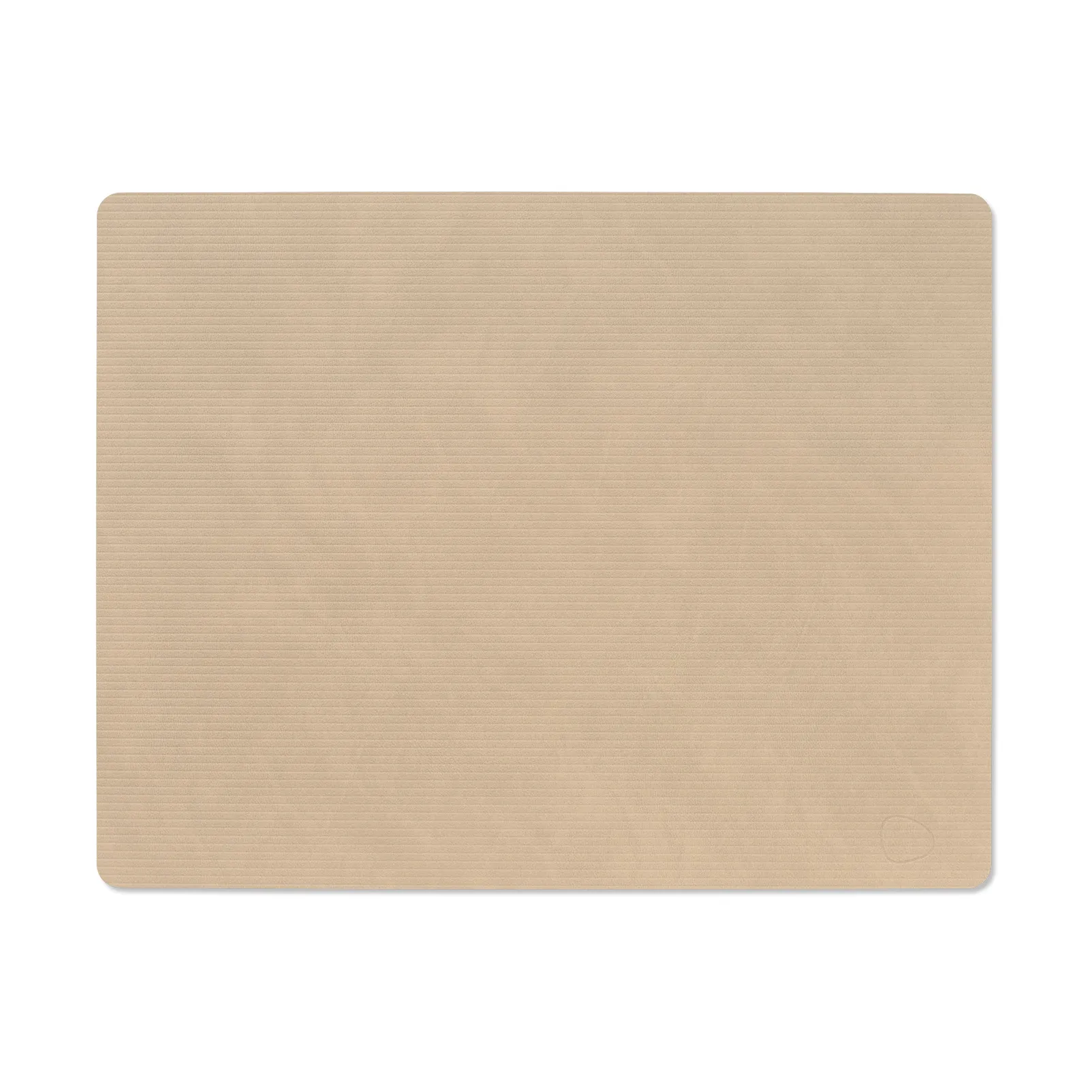 LIND DNA Set de table Corduroy square L Sand