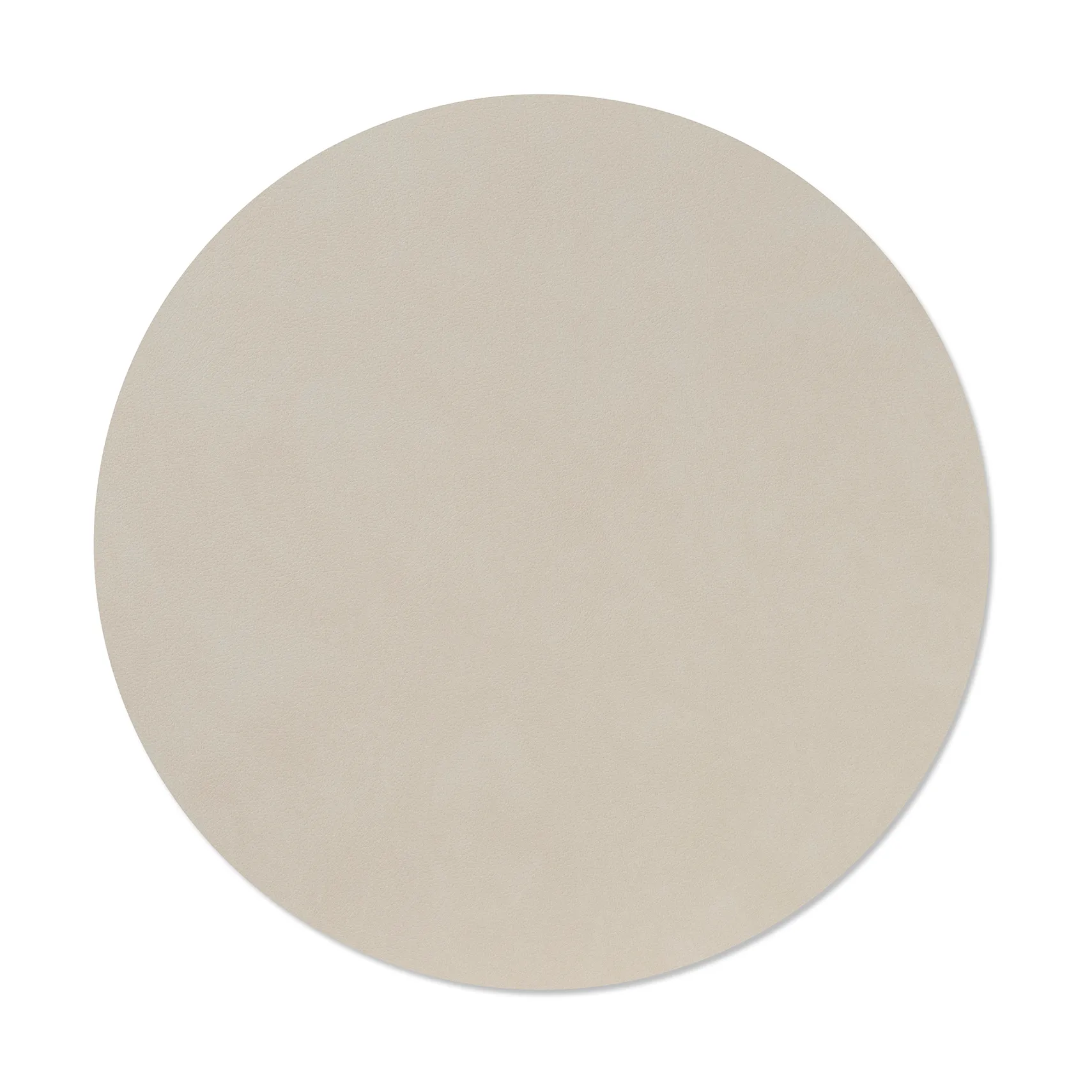LIND DNA Set de table Nupo Oyster white, circle, L