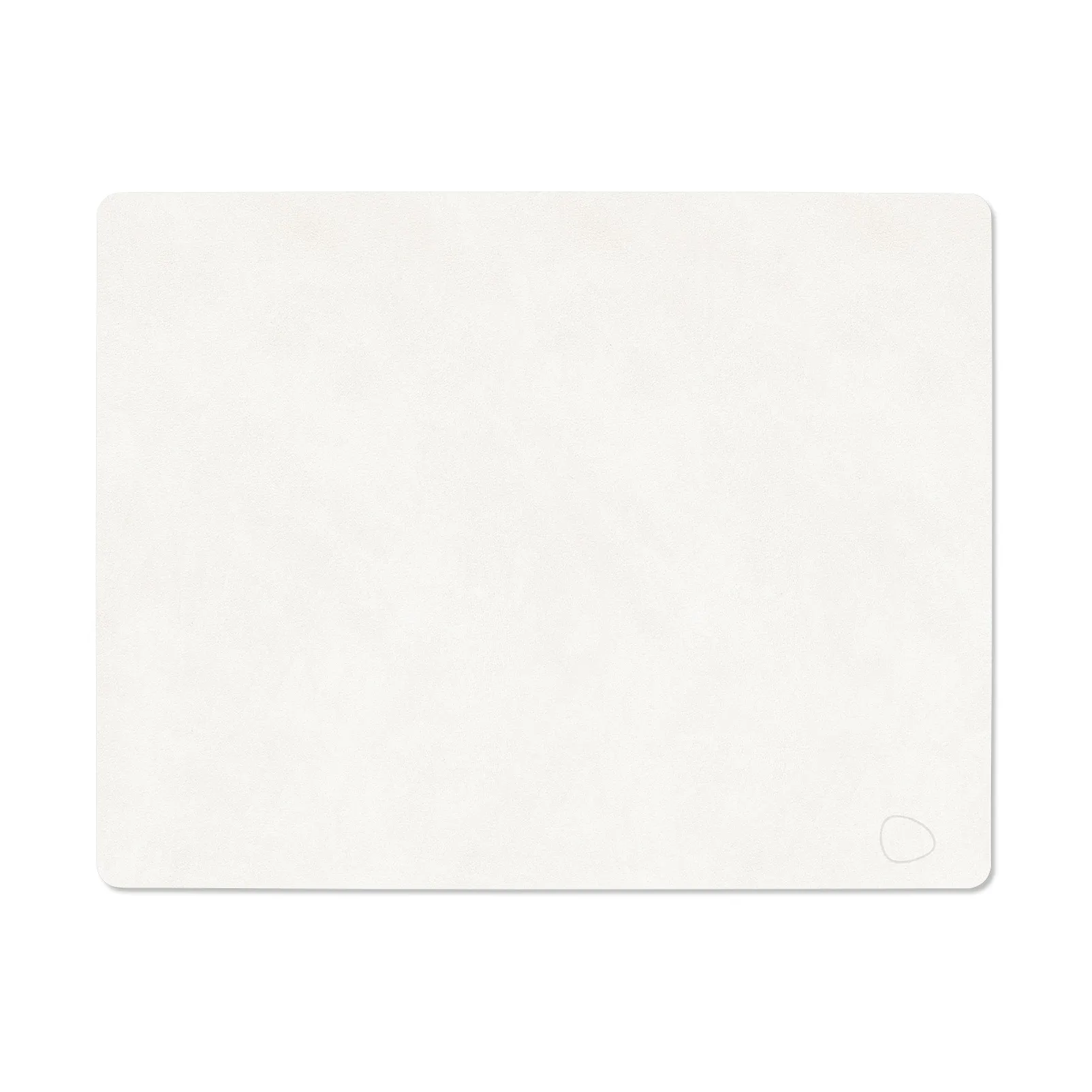 LIND DNA Set de table Nupo square L Pure white