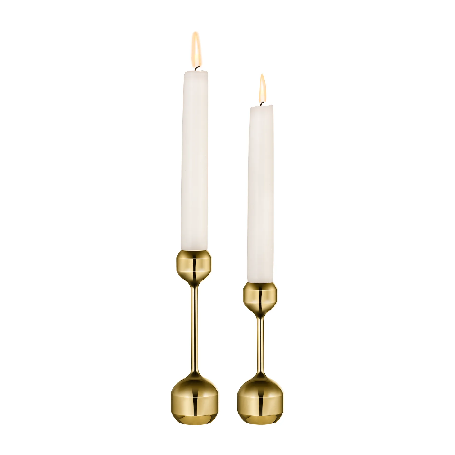 LIND DNA Silhouette lysestage 2-pak Guld billede