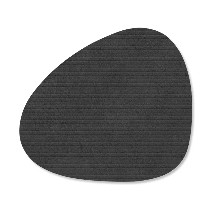 LIND DNA Sous-verre Corduroy curve Black