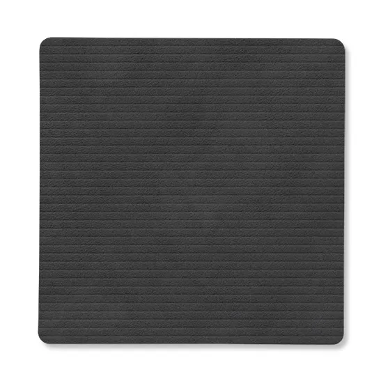 LIND DNA Sous-verre Corduroy square Black