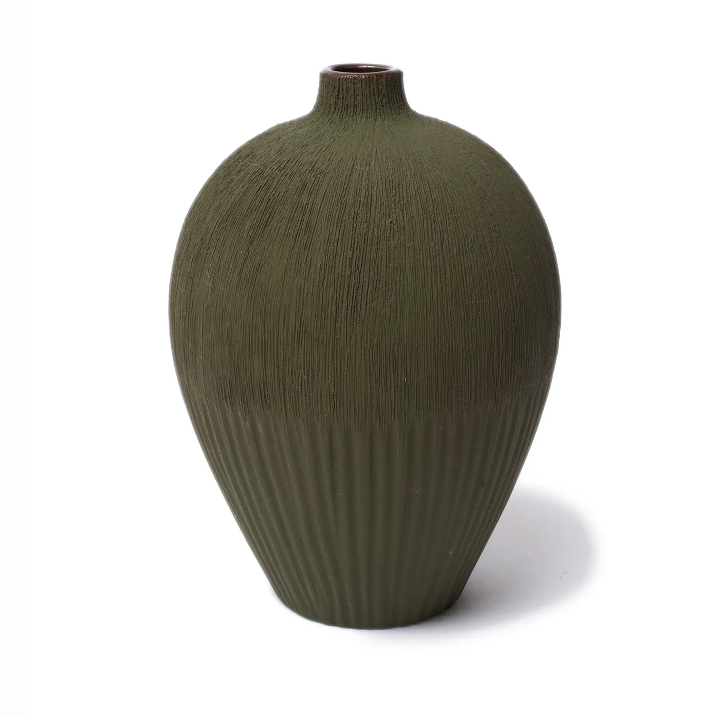 Lindform Vase Ebba medium Forest green