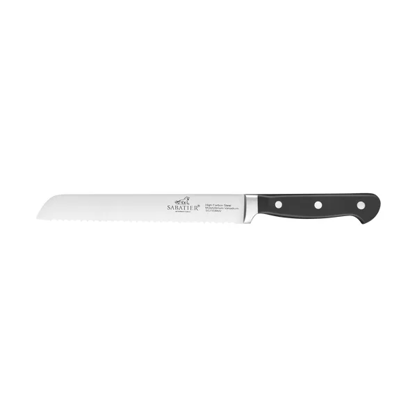 Pluton brödkniv 20 cm, Stål