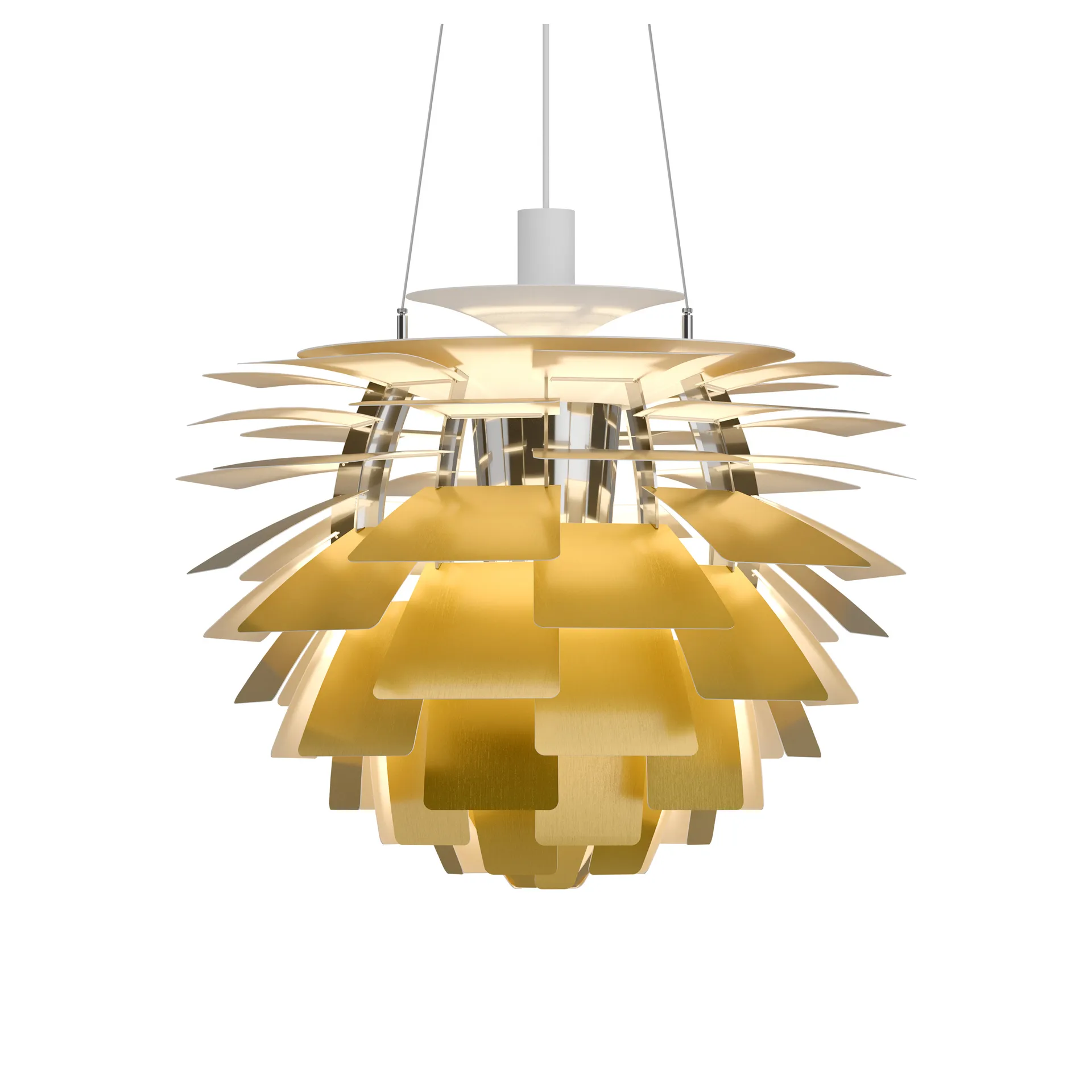 Louis Poulsen Suspension PH Artichoke Ø Laiton — vue 3