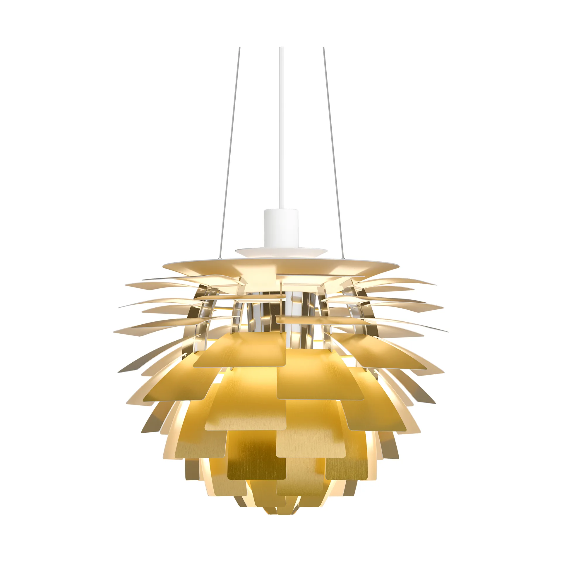 Louis Poulsen Suspension PH Artichoke LED Laiton, Ø