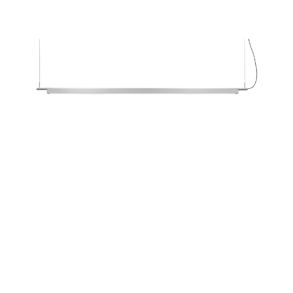 Luceplan Suspension Compendium aluminium, ballast inclus
