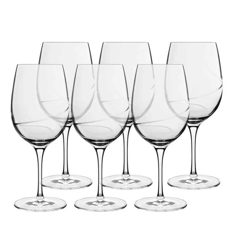 Luigi Bormioli Aero rødvinsglas 6-pakke 48 cl