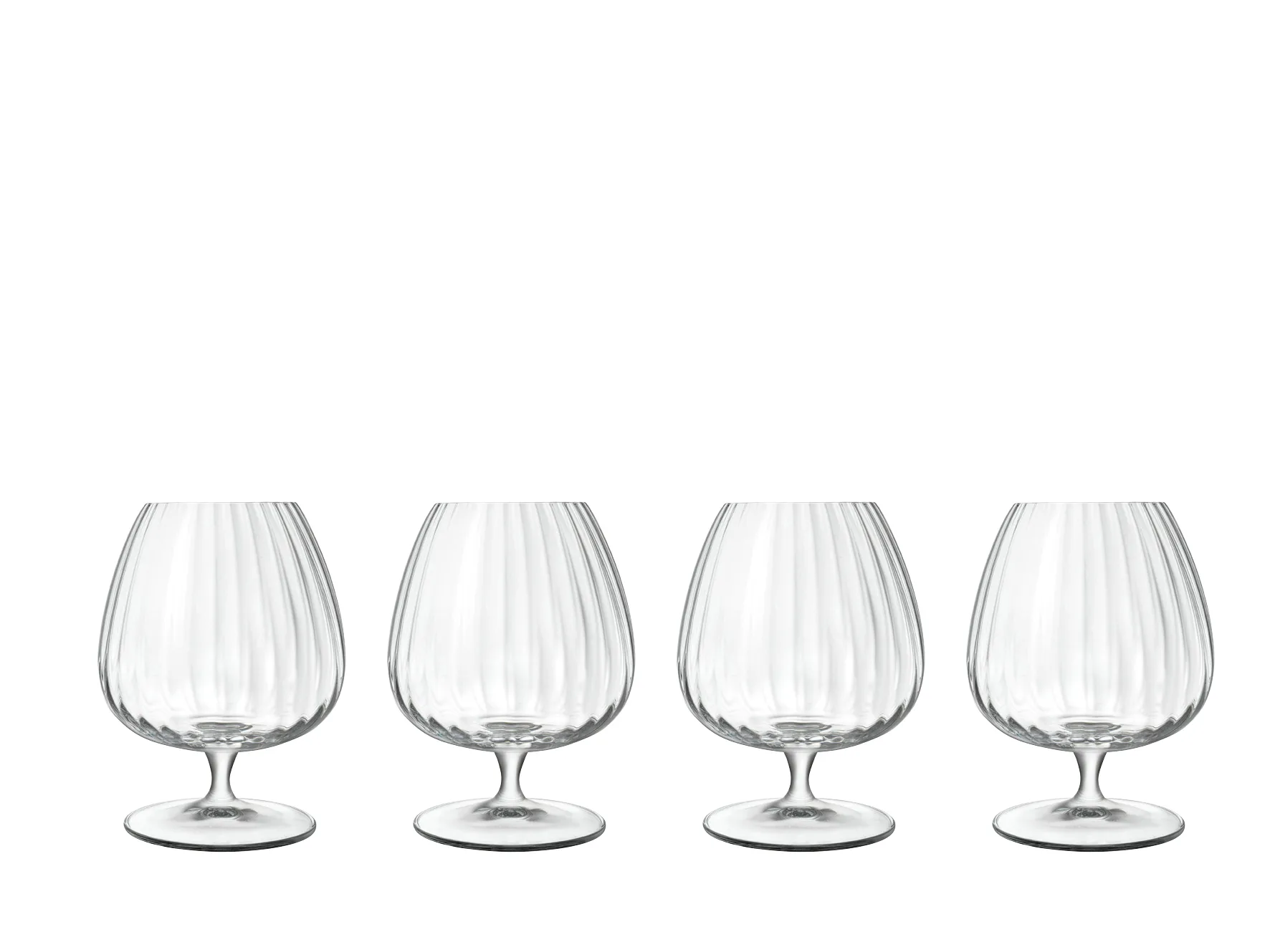 Luigi Bormioli Cognacsglas Optica 4-pack 46,5 cl