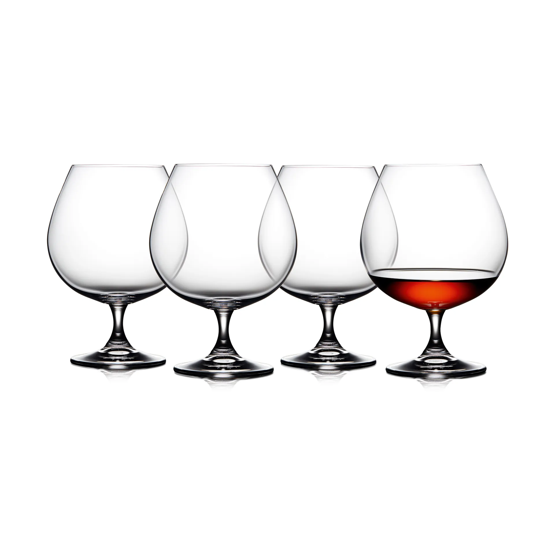 Lyngby Glas Juvel cognacglas 69 cl 4-pak Krystal
