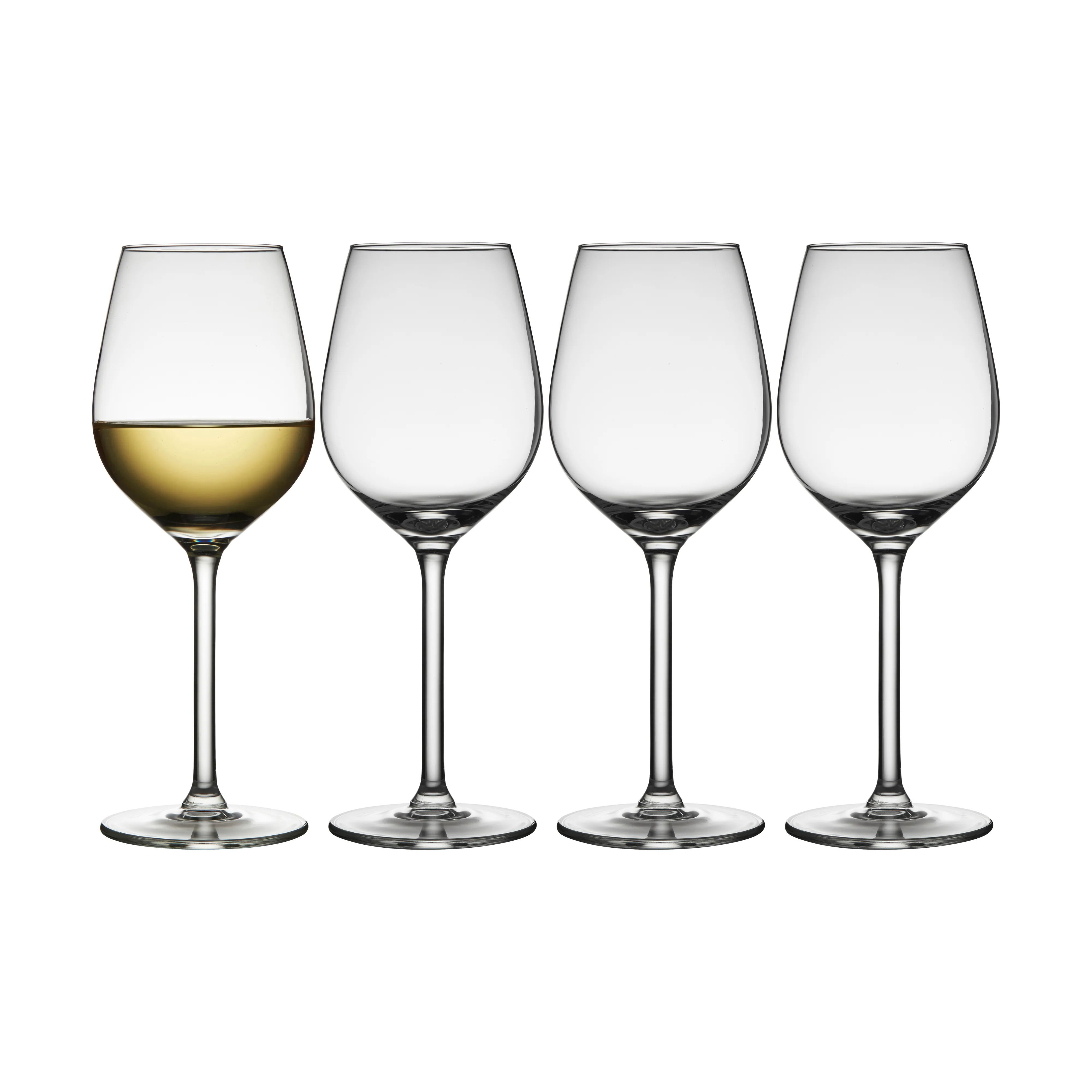 Kjøp Juvel hvitvinsglass 38 cl 4-pakning fra Lyngby Glas - NordicNest.no