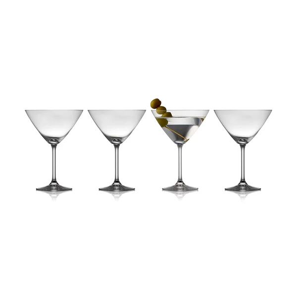Juvel martiniglas 28 cl 4-pack, Kristall