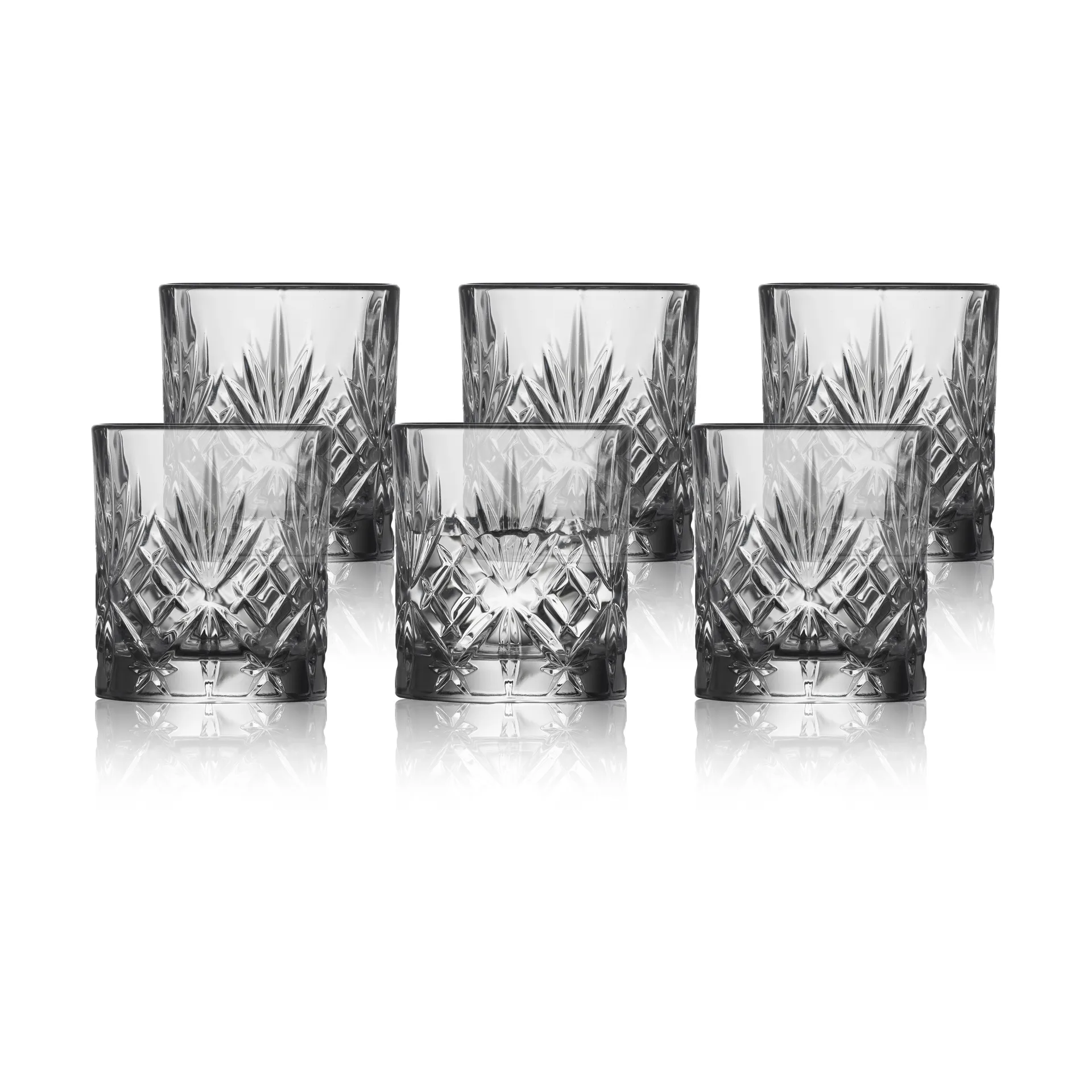Lyngby Glas - Krystal Melodia Shotglas 8 cl 6 stk.