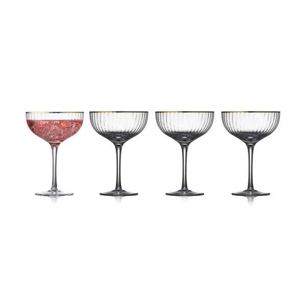 Palermo Gold cocktailglas 31,5 cl 4-pack, Klar