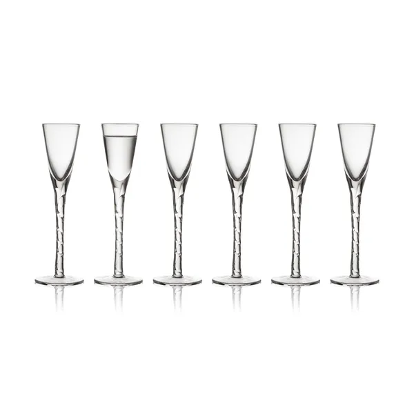Paris snapsglas 2,5 cl 6-pack, Klar