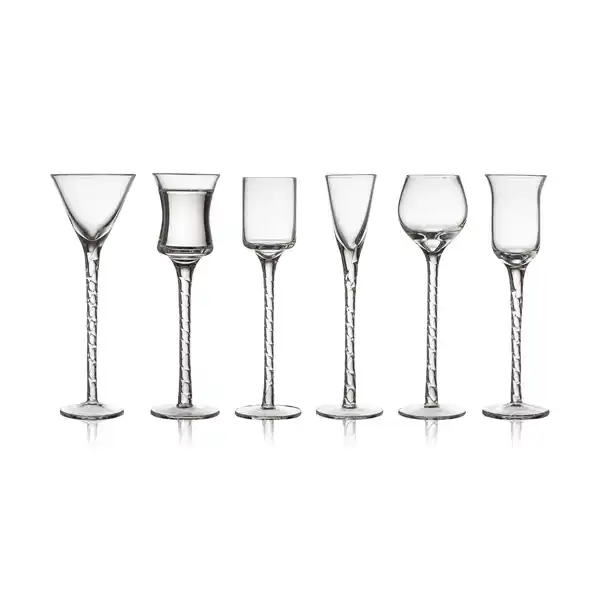 Rom snapsglas 2,5-5 cl 6 delar, Klar
