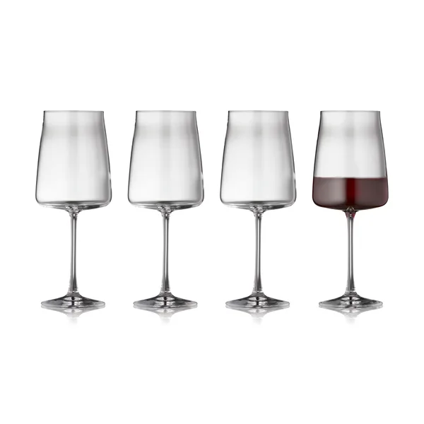 Zero rödvinsglas 54 cl 4-pack, Kristall