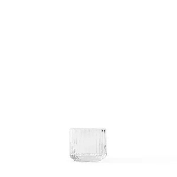 Ljuslykta glas Ø6,7 cm, Klar