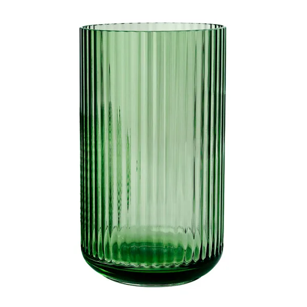 Lyngby vas glas Copenhagen green, 38 cm