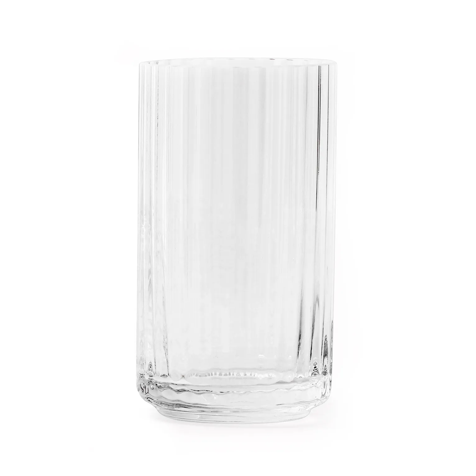 Lyngby Porcelæn - Lyngbyvase H12 klar mundblæst glas