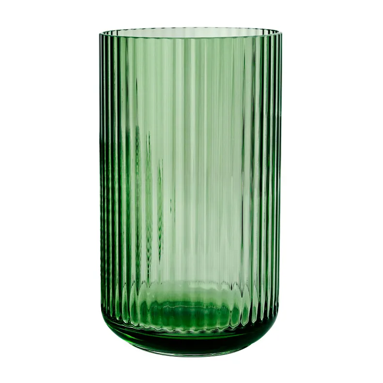 Lyngby Porcel&aelig;n Lyngby vase glass Copenhagen gr&oslash;nn 31 cm