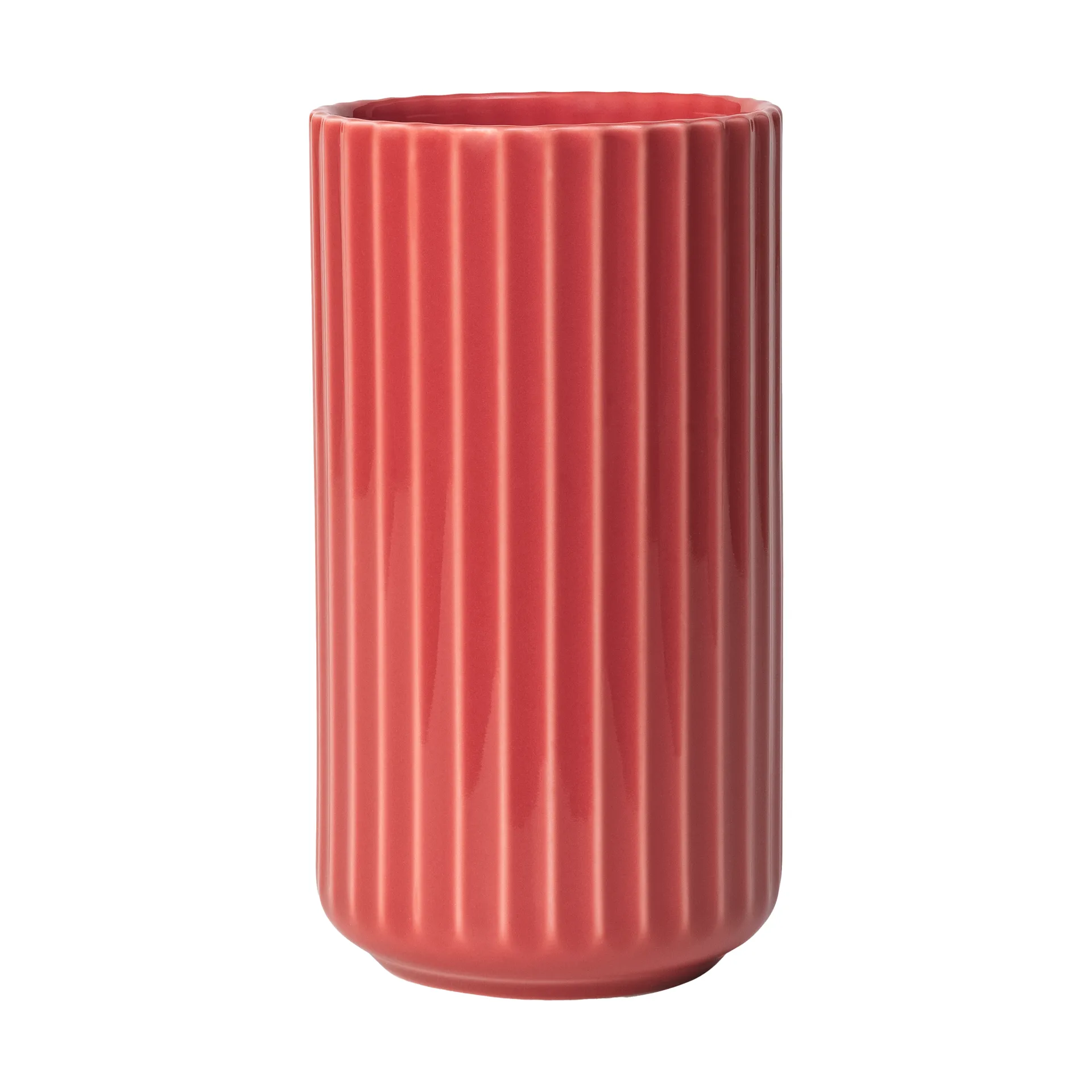 Lyngby Porcel&aelig;n Lyngby Vase R&oslash;d, 15,5 cm