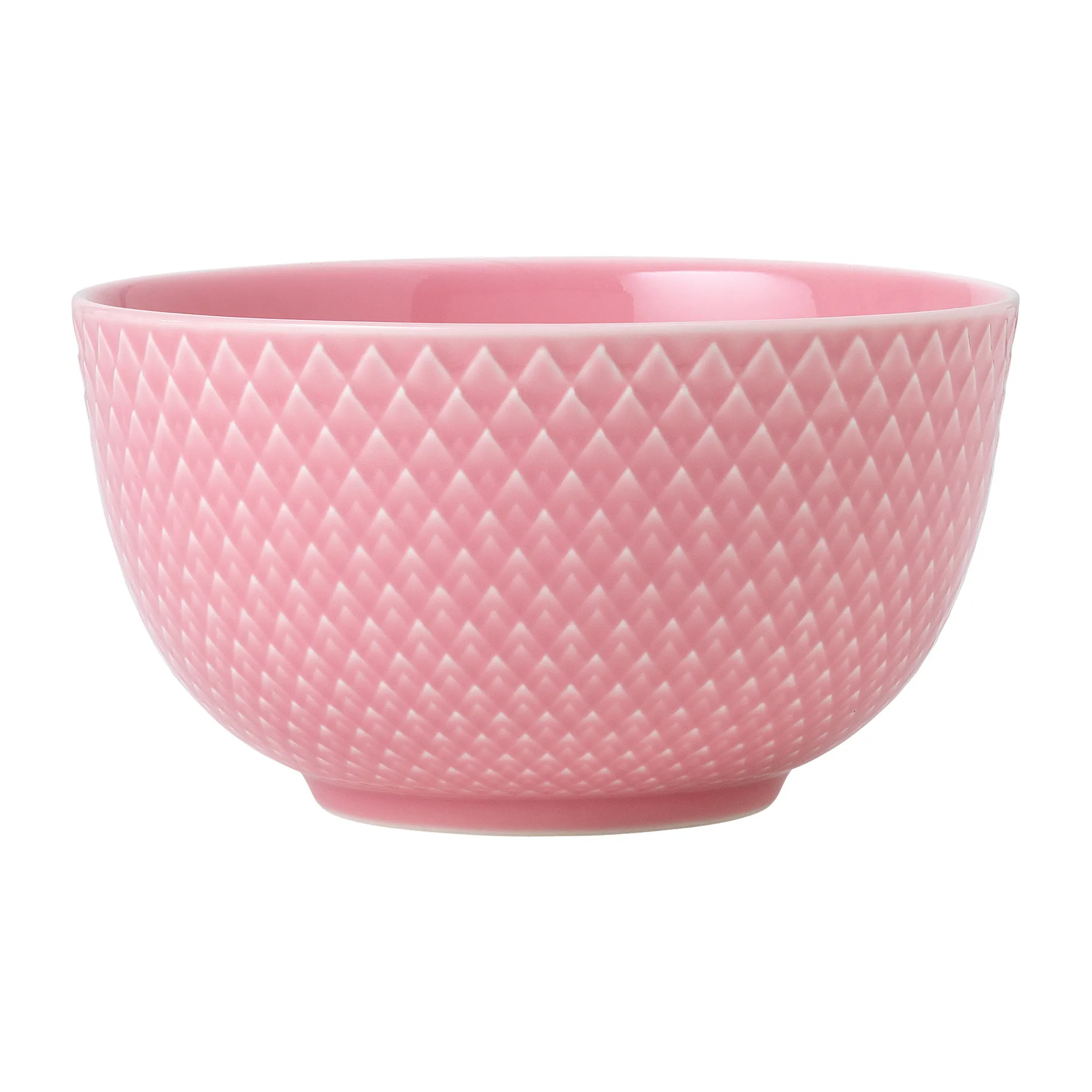 Lyngby Porcelæn - Rhombe Color Skål 11 Cm - Rosa