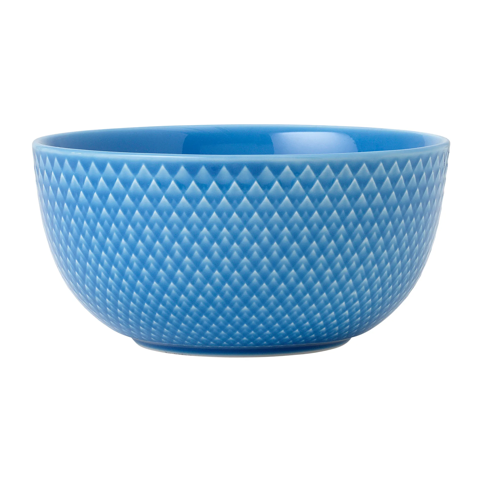 Lyngby Porcelæn - Rhombe Color Skål 13 Cm - Blå