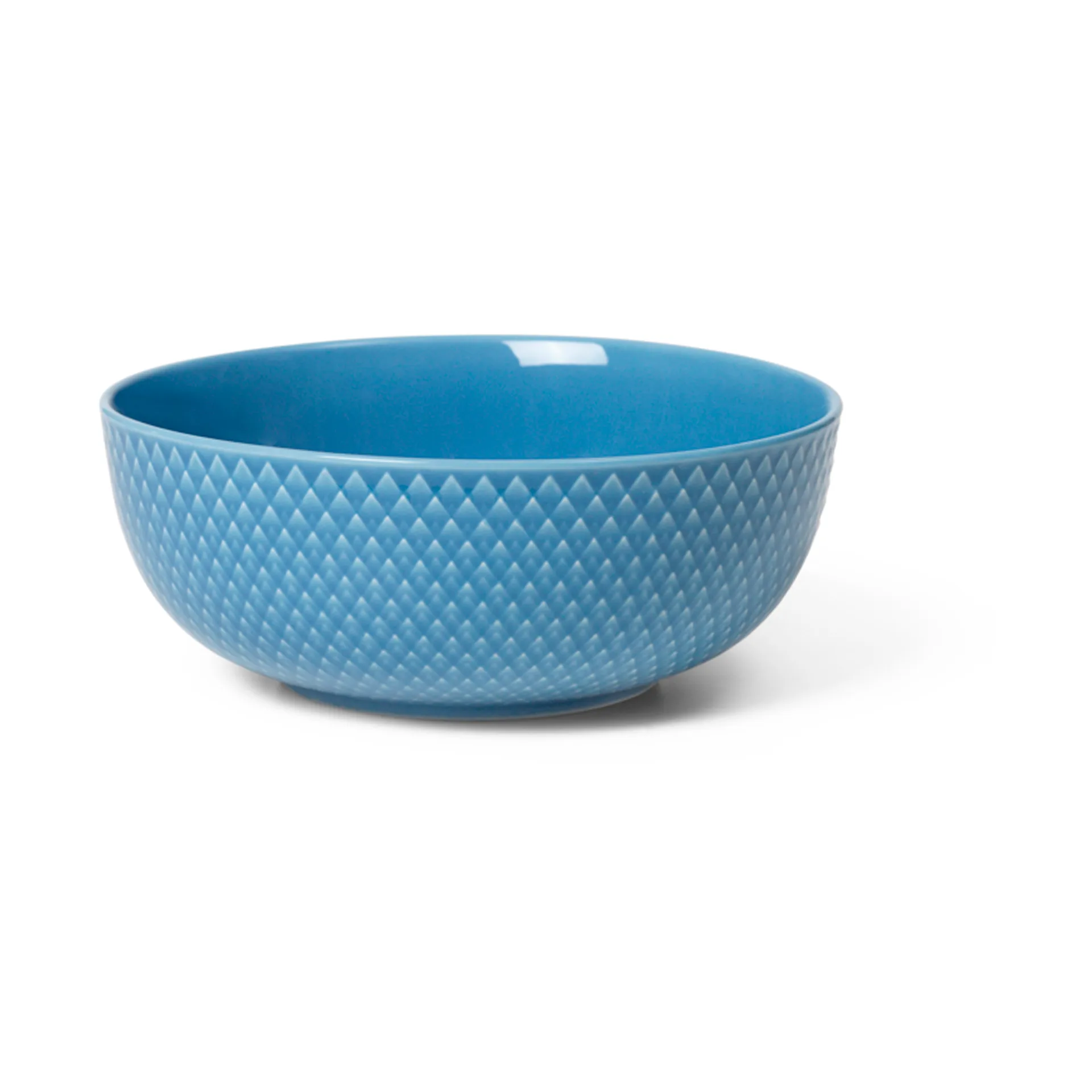Lyngby Porcelæn - Rhombe Color Skål 15,5 Cm - Blå