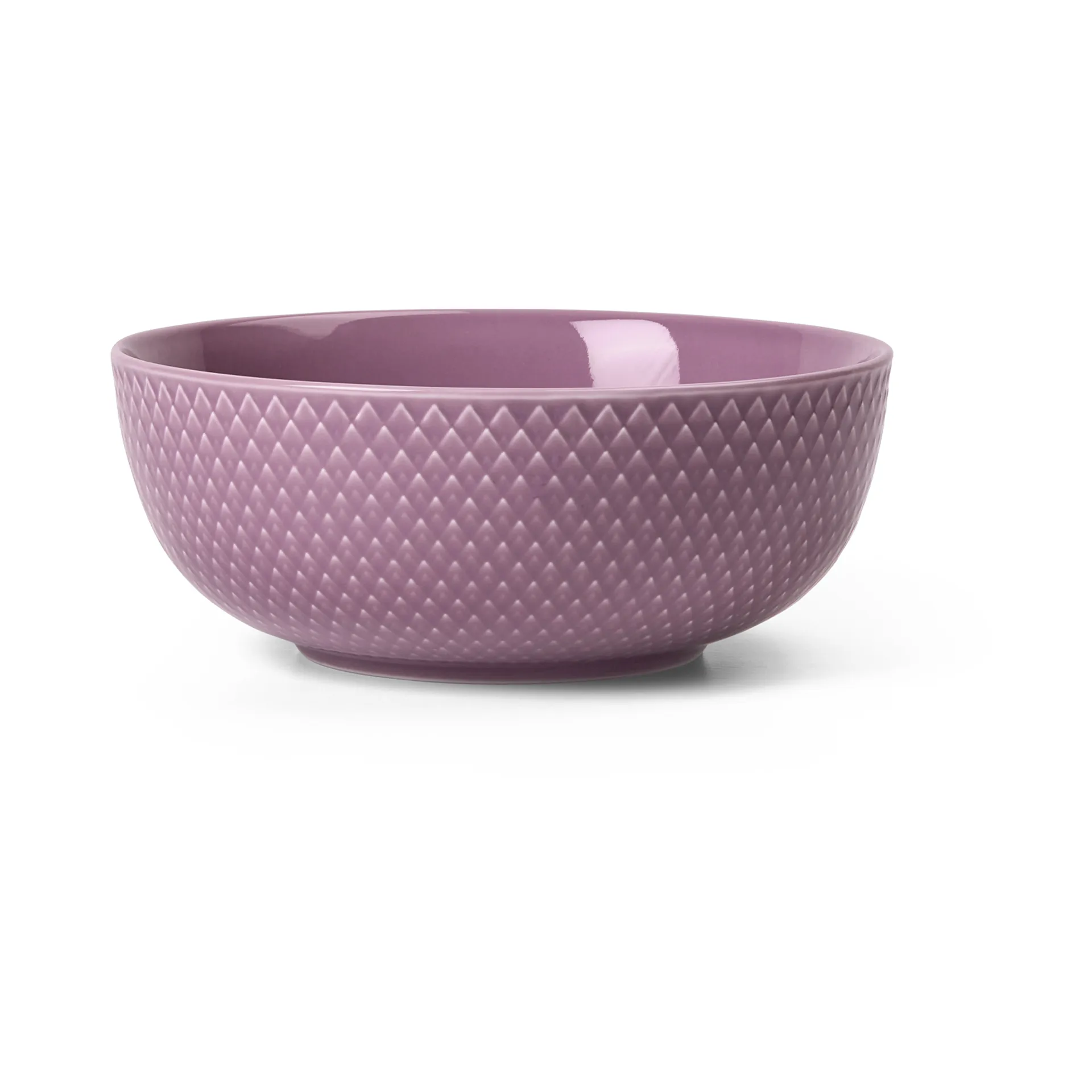 Lyngby Porcelæn - Rhombe Color Skål 15,5 Cm - Lilla