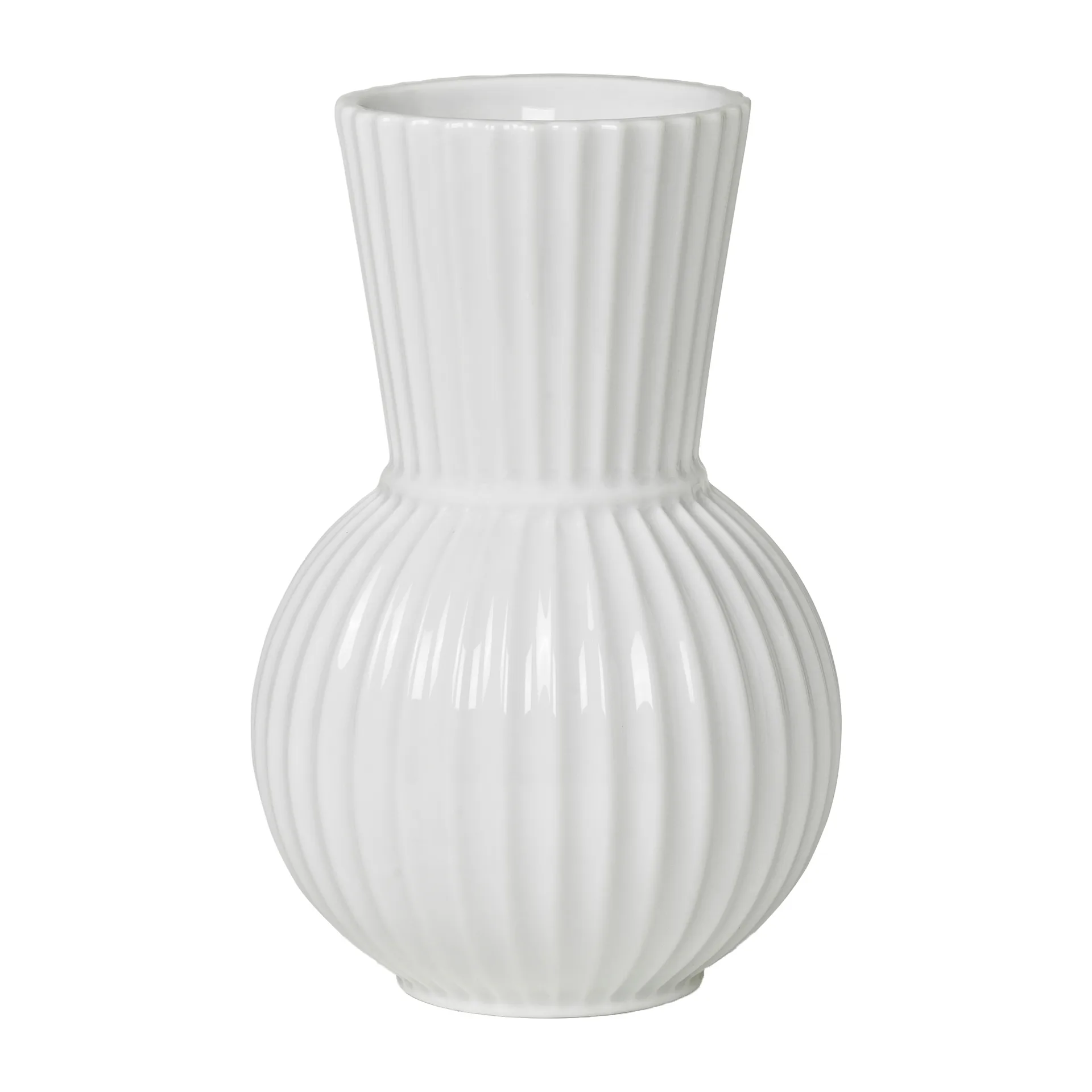 Lyngby Porcelæn Vase Lyngby Tura blanc — vue 3
