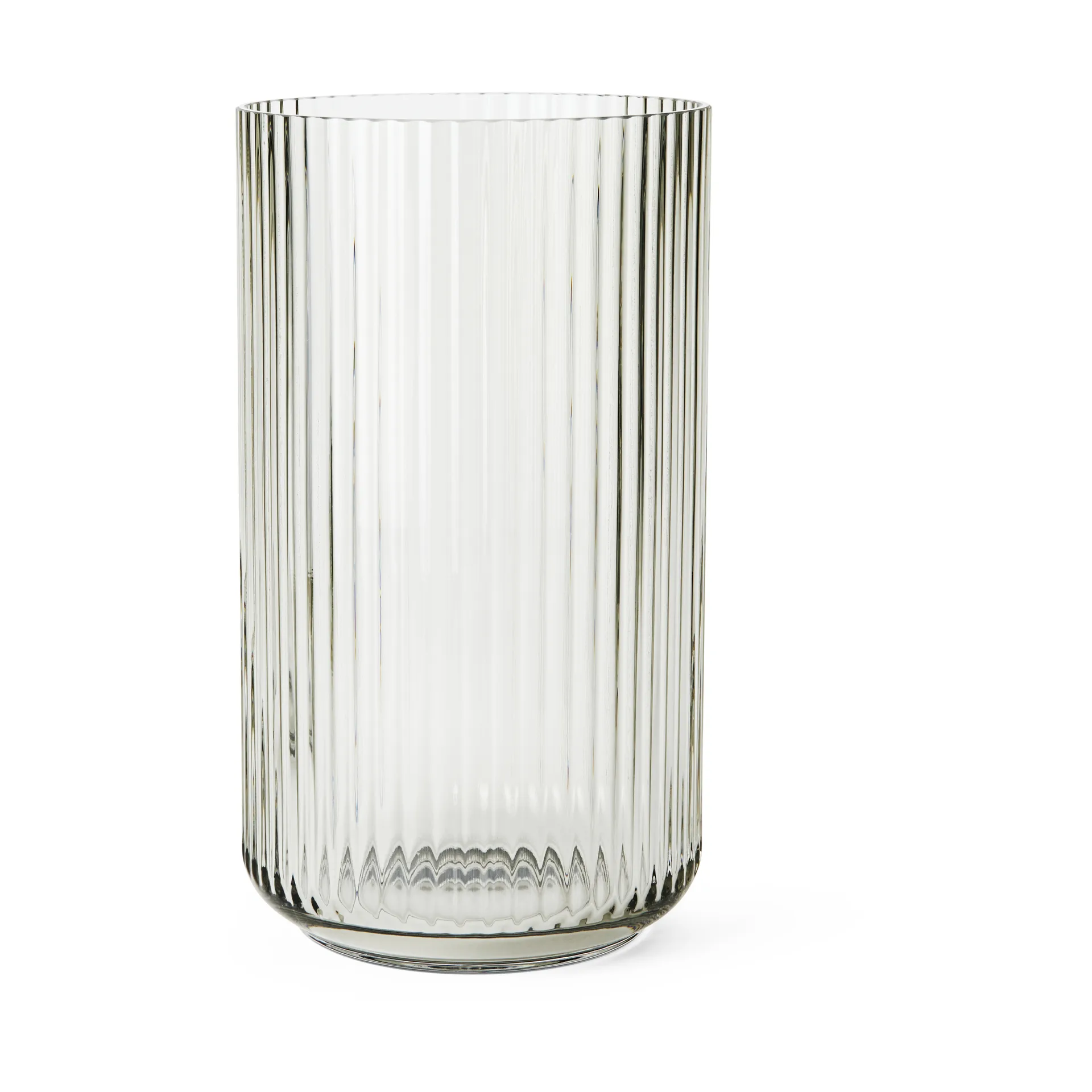 Lyngby Porcelæn Vase Lyngby verre fumé