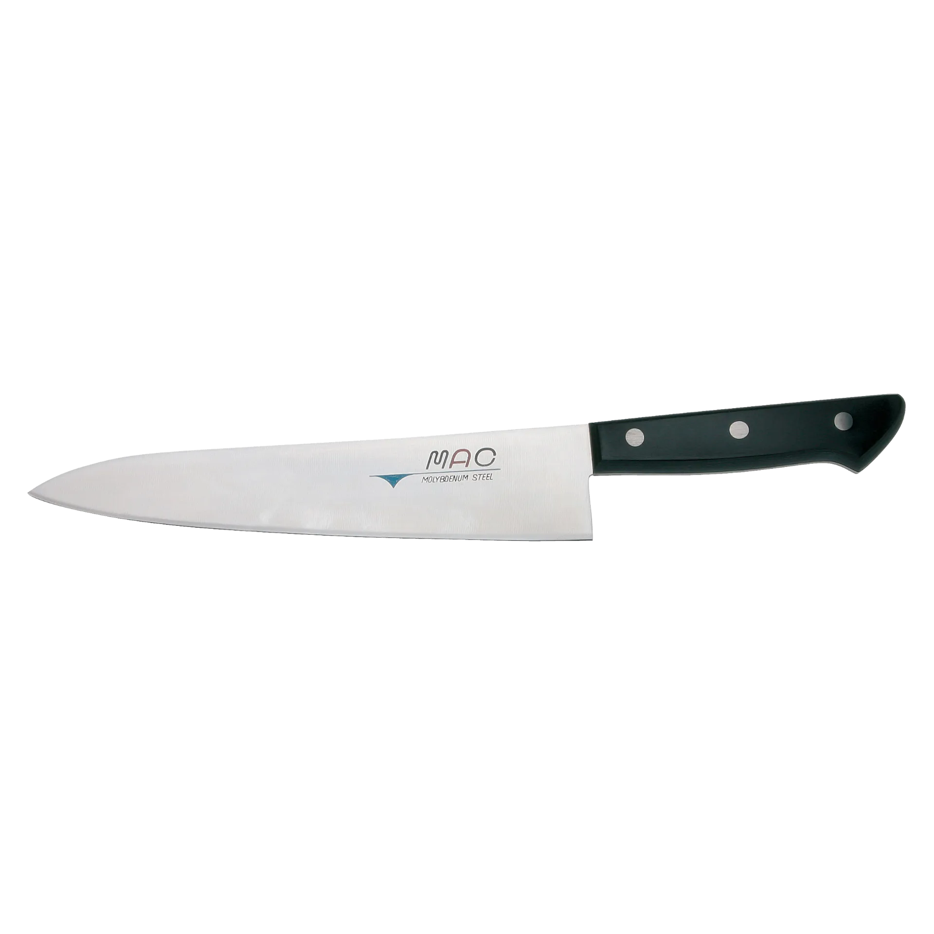 MAC Mac Universalkniv Chef tr&auml;handtag 21 cm Svart
