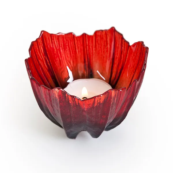 Poppy ljuslykta, Röd
