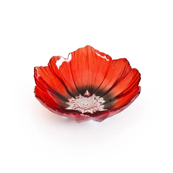 Poppy skål liten, Röd
