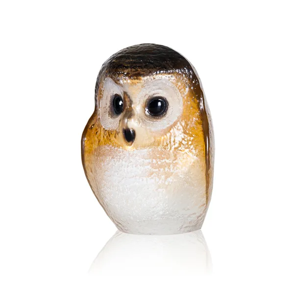Safari glasskulptur uggla, Liten