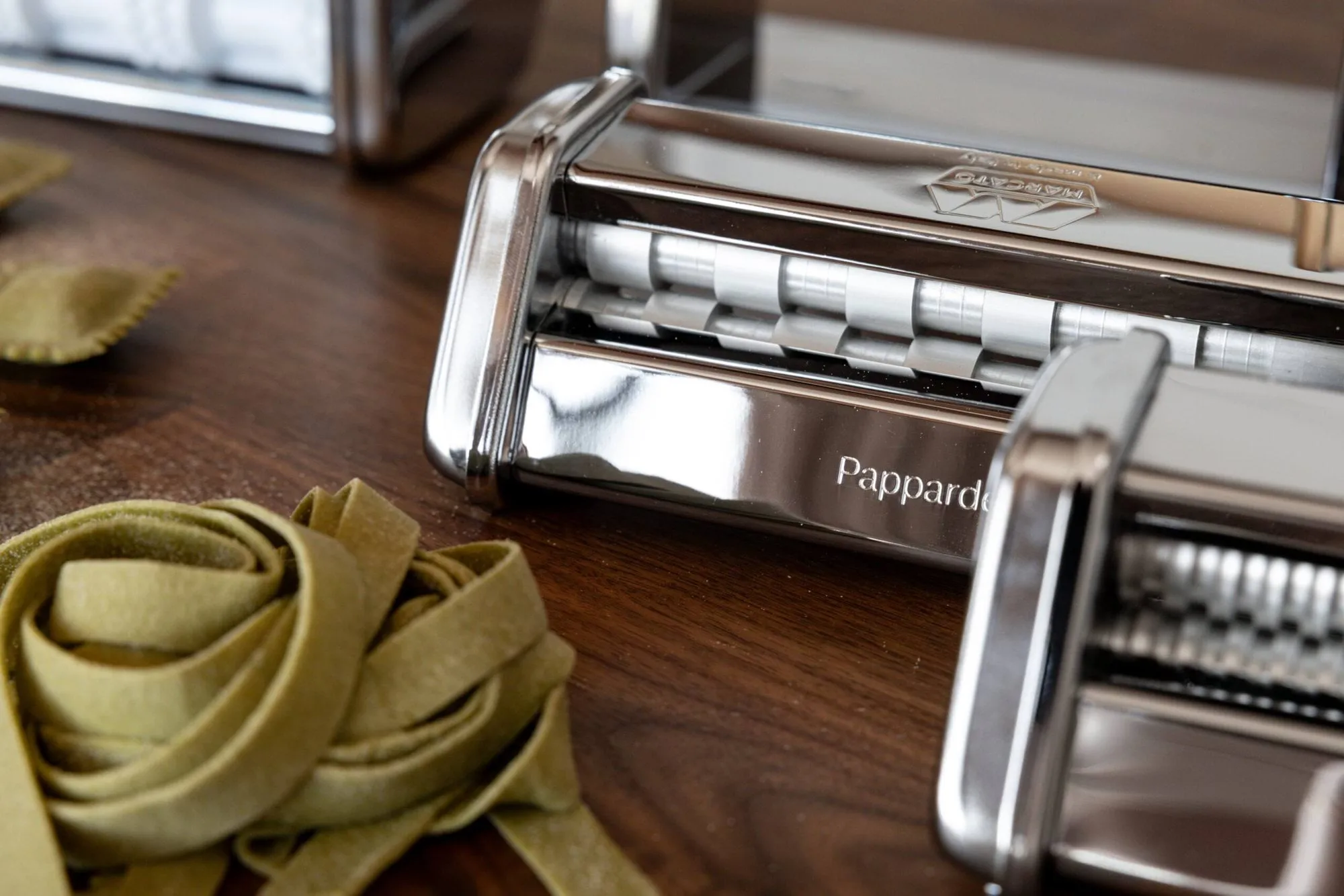 MARCATO　MULTIPAST　パスタマシーン　イタリア製　未使用保管品 Marcato Multipast gift set + pasta machine from Marcato
