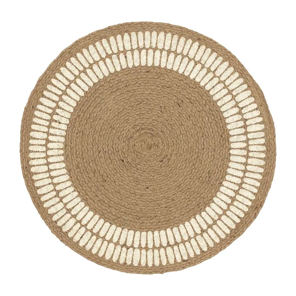 Alku bordstablett jute Ø38 cm, Off