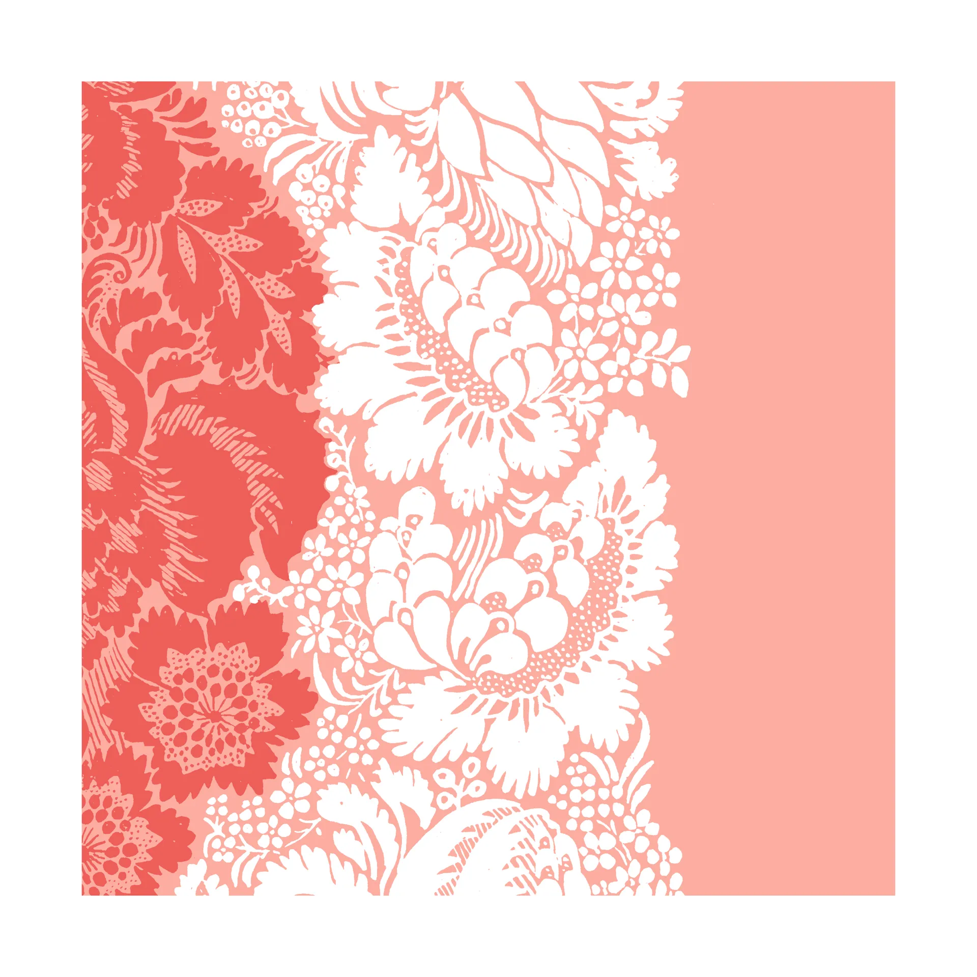 Marimekko Ananas servietter 33x33 cm 20-pak Raspberry